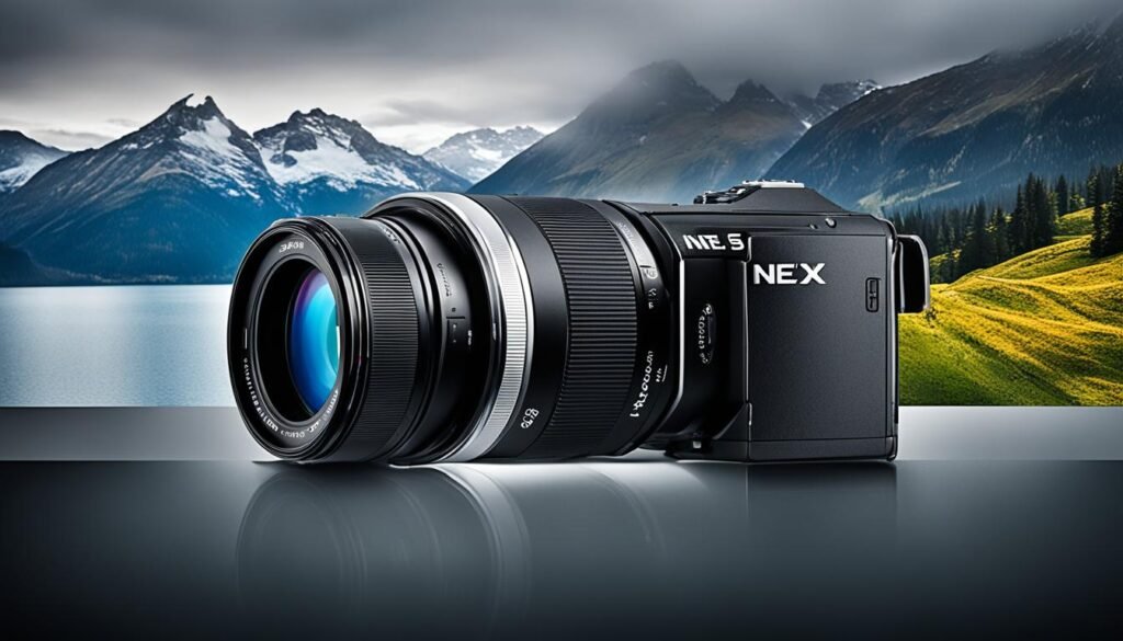 NEX-5N相機操作和攝影概念