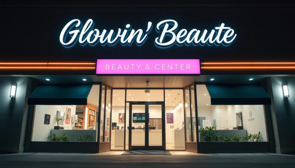 生成 Glowin' Beaute 美容中心地址的圖片 生成 Glowin' Beaute 美容中心地址的圖片