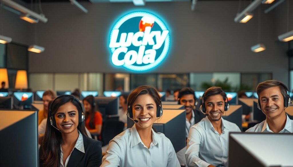 LuckyCola Customer Support